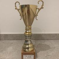 Coppa trofeo oro e argento