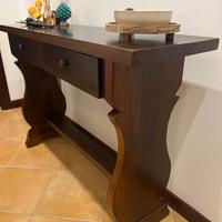 Mobile ingresso Madia vero legno cassetti