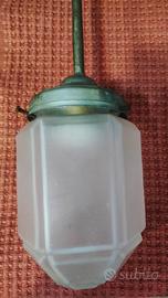 grazioso lampadario anni '40
