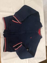 Felpa con zip per bambino 5 anni