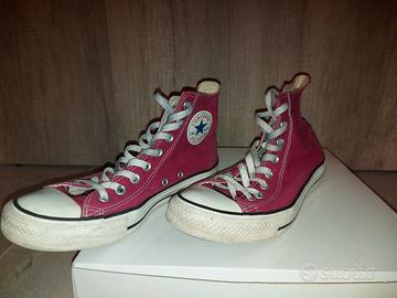 Converse bordeaux, stivaletto, 41