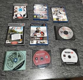 Giochi PS2 ( Fifa, Driver, F1, Olimpiadi 2004)