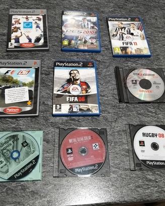 Giochi PS2 ( Fifa, Driver, F1, Olimpiadi 2004)