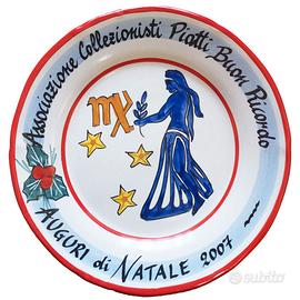 Piatto del buon ricordo Auguri di Natale