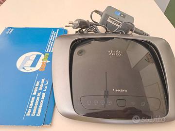 Cisco Linksys Router Wireless Alimentatore/Manuale