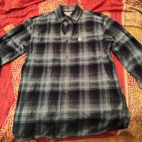 Camicia Carhartt uomo a quadri azzurra tg.M