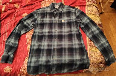 Camicia Carhartt uomo a quadri azzurra tg.M