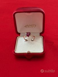 Anello DoDo con cuore