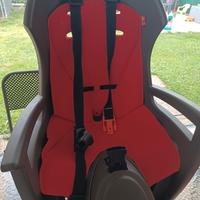 seggiolino posteriore bici sospeso