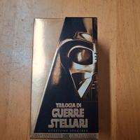 Cofanetto vhs trilogia di guerre stellari 