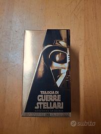 Cofanetto vhs trilogia di guerre stellari 