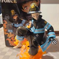 action figure anime shinra fire force con scatola