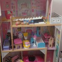 casa bambole barbie