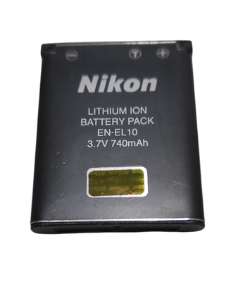 Batteria Nikon litio EN - EL 10 3.7 V 740 mAh