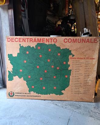 Cartina di Milano 