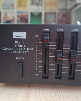 Sansui Equalizzatore RG -7