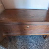 Cassapanca in legno massello 