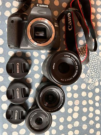 Canon eos 800d + ottiche
