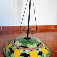 Lampadario Nino Parrucca in ceramica