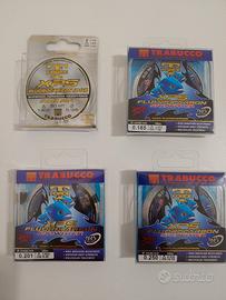 bobine 50 metri fluorocarbon 100% trabucco