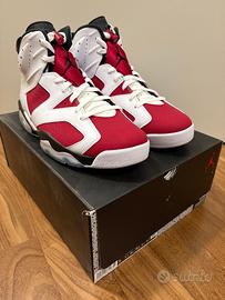 Nike Jordan 6 Carmine 2021 Sz 13 47,5