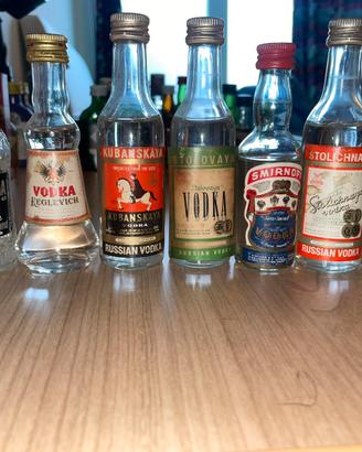 Mignon Vodka lotto da 7 pz