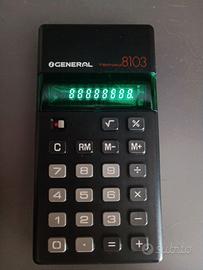 General Teknik8103 calcolatrice vintage
