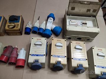 prese per corrente tipo industriale 