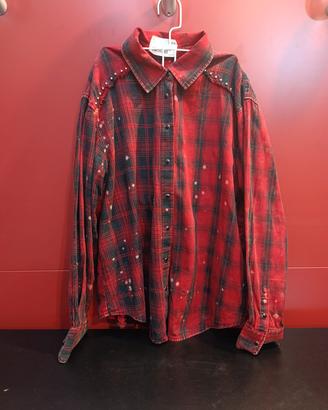 camicia quadri rossa Desigual 
