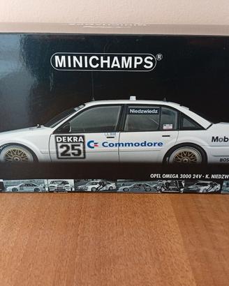 Opel Omega 3000 24v DTM 1991 -1/18 - Minichamps 