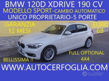 BMW 120 Serie 1-120d xdrive Sport 5p-CAMBIO AUT.
