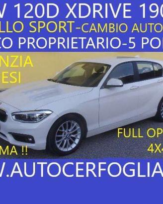 BMW 120 Serie 1-120d xdrive Sport 5p-CAMBIO AUT.
