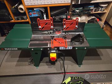 banco fresa parkside 