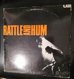 U2 RATTLE AND HUM ITALY 2LP ORIG 1988 