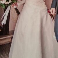 abito da sposa taglia 42-44 color avorio 