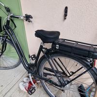bicicletta elettrica Elops salita comfort