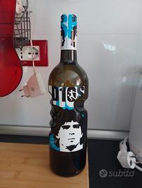 Maradona bottiglia vino