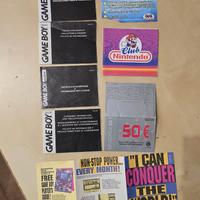 Inserti Nintendo Game Boy