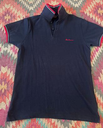 Polo uomo Ben Sherman nera taglia S