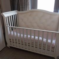 culla in legno e Swarovski 