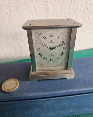 SVEGLIA CYMA ALARM CLOCK SWISS MADE VINTAGE 8 DAYS