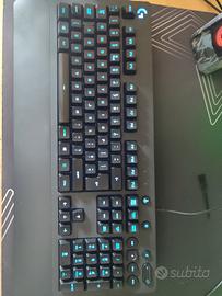 Logitech G213 Prodigy - Tastiera Gaming a membrana