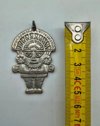 Ciondolo Tumi in Argento 1000 vintage