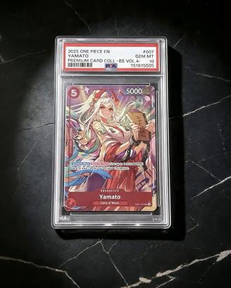 PSA10 ! Yamato EB01-007 Inglese Gradata Nm