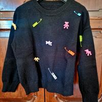 maglione orsetti taglia unica