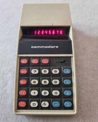 Calcolatrice elettronica Commodore vintage