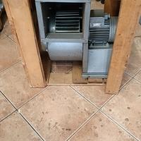 cappa industriale 120*120 inox 