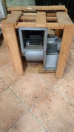 cappa industriale 120*120 inox 