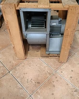 cappa industriale 120*120 inox 
