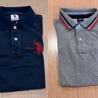 2 Polo US Polo Assn e B.k. uomo Mis. M S Slim fit